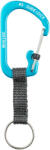 NiteIze Slidelock® Key Ring kulcstartó alumínium - kék (CSLAW3-03-R6)