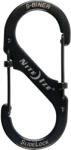 NiteIze LSB4-01-R3 S -Biner® Slidelock® acél #4 - Fekete (LSB4-01-R3)