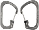 NiteIze Slidelock® karabiner acél #2 - acél (CSL2-11-R6)