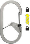 NiteIze G -Series® Slidelock® #3 dupla kamrás karabiner - acél (GSL3-11-R6)