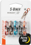 NiteIze S -Biner® Microlock® alumínium - 5 csomag - vegyes (LSBMA-A2-5R7)