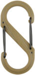 NiteIze S -Biner® műanyag dupla karabiner #4 - Coyote (SBP4-03-28BG)