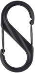 NiteIze S -biner® műanyag dupla karabiner #8 - fekete (SBP8-03-01BG)