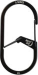 NiteIze GS4-01-R6 G -Series® dupla kamrás karabiner #4 - Fekete (GS4-01-R6)