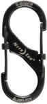 NiteIze LSB2-01-R3 S -Biner® Slidelock® acél #2 - Fekete (LSB2-01-R3)