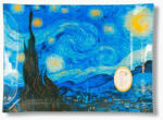 Hanipol Üvegtányér 20x28cm Van Gogh: Csillagos éj