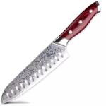  Mijazaki damaszk konyhakés-Santoku