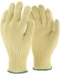  Védőkesztyű hőálló vágásbiztos 100% para-aramid, sárga, 9 (TOP_GLV_TWARON-9)