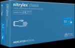 Mercator Medical Classic púdermentes nitril egyszer használatos kesztyű, 100db / doboz, XL (NITRYLEX_CLASSIC-XL)