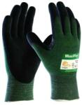  Kesztyű ATG (34-8743) Maxiflex Cut vágásálló precíziós tenyérmártott green/black 08 (A3131-08)