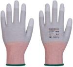 Portwest A696 LR13 ESD PU ujjbeggymártott kesztyű - 12 pár/csomag (A696G6RXXL) - munkavedelem