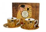 Duo Gift Porcelán kávéscsésze szett - 110ml Klimt: A csók