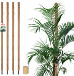 KOTARBAU țăruș Pentru Plante De Nucă De Cocos 180 Cm X 32 Mm Set De 4 Buc (zsy2578)