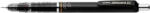  Nyomósirón, 0, 5 mm, ZEBRA "DelGuard", fekete (COTZ59391)