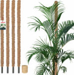 KOTARBAU țăruș Pentru Plante De Nucă De Cocos 100 Cm X 25 Mm Set De 4 Buc (zsy2568)