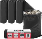 KOTARBAU Saci de folie pentru moloz gunoi 160 l set de 3 buc (ZSY2642)