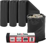 KOTARBAU Saci de folie pentru moloz gunoi 160 l set de 3 buc (ZSY2643)