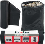 KOTARBAU Saci de folie pentru moloz gunoi 100 l (9339)