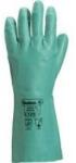  Kesztyű nitril pamut bolyhozással 33cm green 8, 5 (NITREX_802-8.5)
