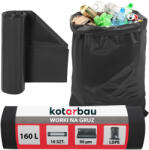 KOTARBAU Saci de folie pentru moloz gunoi 160 l (P160)