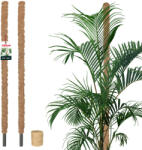 KOTARBAU țăruș Pentru Plante De Nucă De Cocos 100 Cm X 25 Mm Set De 2 Buc (zsy2567)