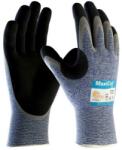  Kesztyű ATG (34-504) Maxicut Oil tenyérmártott vágás- és olajálló blue/black 07 (A3110-07)