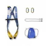  Heveder szett Irudek Dolomitas Light 1 plus + 981 karabiner 10150 statikus kötél, kék/sárga, universal (100908400001)