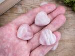 R. M. ékszer Ásványok Heart rózsakvarc közepes ásvány szív (17048RM)