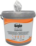 GOJO Industries GOJO nedves ipari kéztörlő és felülettörlő kendő, 300x250mm lapméret, citrus illat, 70db/vödör, kéztisztító hatás 4/5 (G9681-06)