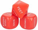 Cal Exotics Let's Get Kinky Dice, red