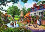 Bluebird Puzzle - Puzzle Steve Crisp: Un sat în vară - 500 piese Puzzle