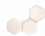 MIRAS Panou tapițat hexagonal - crem Decoratiune camera copii
