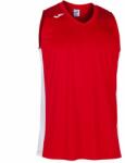 Joma Cancha Iii T-shirt Red-white Sleeveless Xl