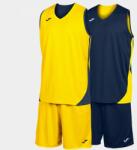 Joma KANSAS TWO-PIECE SET kosárlabda szett tengerészkék sárga 4XS
