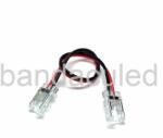  Conector pentru bandă LED de 8 mm IP20 COB, DC3-24V / 3.5A, 2 pini, 15cm, dublu (673-CO)