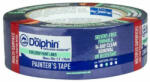  Blue Dolphin kül-beltéri kék festő- maszkoló szalag 14napos UV-álló 48mm x 50m (DOLblue)