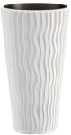 Prosperplast SANDY SLIM virágcserép fehér 34, 9 cm (DPSP350-S449) - epenta