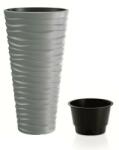 Prosperplast SAND SLIM virágcserép szürke 29, 6 cm (DPSA300-405U) - epenta