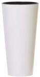 Prosperplast TUBUS SLIM fehér fényes 20 cm virágcserép (DTUS200S -S449)
