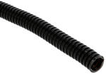  Lépésálló, flexibilis PVC gégecső (25 mm) fekete - 1 m (DX15025R - 1m)