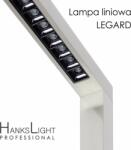 HanksLight Lampă de podea Lampă LED HanksLight, HanksLight, în picioare, alu, 1200*2146mm, sus21W/jos36W, 4000K (4703010 (LEGARD))