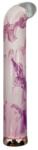 Guilty Toys Vibrator Marble Vibe, 10 Moduri Vibratii, Sticla, USB Magnetic, Alb/Roz, 9 cm, Guilty Toys, Glamour Vibrator