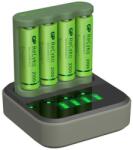 GP Batteries Statie de incarcare GP Batteries B421, 4 sloturi, Afisaj LCD (Verde) (GPRCKCHB421D400)