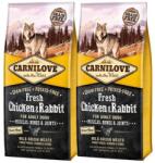 CARNILOVE Adult fresh Chicken & Rabbit 24 kg (2 x 12 kg)