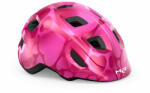 MET Hooray gyermek kerékpáros sisak [fényes rózsaszín-szivecskés, 52-55 cm (S)]