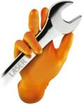 Grippaz Kesztyű Grippaz 100% Nitril 7/S - dobozos 50 db-os - NARANCS (CON-37299-OR)
