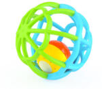 Baby Mix interaktív világító és zenélő csörgő labda kék