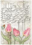 STAMPERIA Decoupage rizspapír Romantic Garden House tulipánok A/4 (41603)