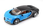 Maisto Bugatti Chiron Fekete/Kék autó fém modell (1: 24) (10131514BU) - mall