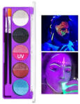 Handaiyan Paleta Machiaj Fata si Corp, Handaiyan, UV Neon, Paint Dream Kit, 10 Culori, 02